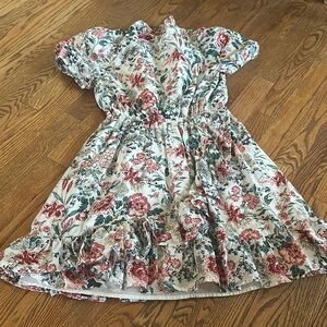 Janie & Jack Floral Kids Dress size 16